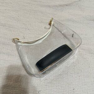 Stoney Clover Lane Clear Curved Crossbody Bags